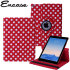 Encase Leather-Style Rotating iPad Air 2 Leather Case - Red Dot 1