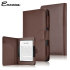 Encase Leather-Style Amazon Kindle Voyage Folio Case - Brown 1
