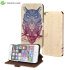 Create and Case iPhone 6S Plus / 6 Plus Book Case - Warrior Owl 1