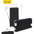 Olixar 5000mAh High Capacity Power Bank with Built-in Cable - Black 1