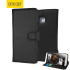 Encase Leather-Style HTC One M9 Wallet suojakotelo - Musta 1