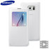 Officiële Samsung Galaxy S6 S View Premium Cover Case - Wit 1