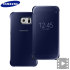 Official Samsung Galaxy S6 Clear View Cover Case - Dark Blue 1