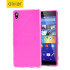 FlexiShield Sony Xperia Z3+ Gel Case - Light Pink 1