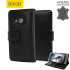 Olixar HTC One M9 Genuine Leather Wallet Case - Black 1