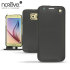 Noreve Tradition Samsung Galaxy S6 Leather Flip Case - Black 1