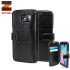 Zenus Lettering Diary Samsung Galaxy S6 Wallet Case - Black 1