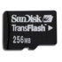 SanDisk TransFlash / MicroSD Card - 256MB 1