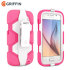 Griffin Survivor Case voor Samsung Galaxy S6 - Roze / Wit 1