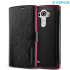 Verus Dandy LG G4 Leather-Style Wallet Case - Black 1