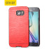 Olixar Aluminium Samsung Galaxy S6 Shell Skal - Röd 1