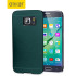 Olixar Aluminium Samsung Galaxy S6 Edge Shell Case - Emerald Green 1