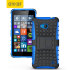 Coque Lumia 640 Encase Armourdillo Hybrid – Bleue 1