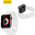 Olixar Silicone Rubber Apple Watch 2 / 1 Sport Strap - 38mm - White 1