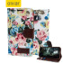 Olixar Floral Fabric Samsung Galaxy S6 Wallet Case - White 1