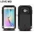 Love Mei Powerful Samsung Galaxy S6 Edge Protective Case - Black 1
