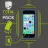 Olixar Total Protection iPhone 5C Case & Screen Protector Pack - Clear 1