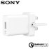 Official Sony UCH10 Qualcomm 2.0 Quick Mains Charger & Cable - White 1