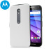 Offizielle Motorola Moto G 3rd Gen Shell Ersatz Akkucover in Weiß 1