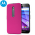 Official Motorola Moto G 3rd Gen Shell Replacement Back Cover - Pink 1