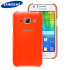 Official Samsung Galaxy J1 2015 Protective Cover Case - Orange 1