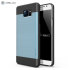 Obliq Slim Meta Samsung Galaxy Note 5 Case - Zwart/ Metallic Blauw  1