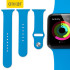 Bracelet Apple Watch 2 / 1 Olixar Sport Silicone 3-en-1 - 38mm - Bleu 1
