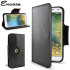 Encase Rotating Leather-Style Samsung Galaxy E7 Wallet Case - Black 1