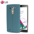 LG G4 Blue Leather Replacement Back Cover 1