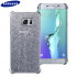Officiële Samsung Galaxy S6 Edge+ Glitter Cover Case - Zilver  1