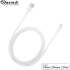 Cable Carga & Sync Lightning a USB Moshi Naztech MFI de 1,2 m - Blanco 1