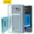 FlexiShield Slot Samsung Galaxy Note 5 Gel Case - Blauwe Tint 1