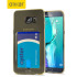 FlexiShield Slot Samsung Galaxy S6 Edge+ Gelskal - Guld 1