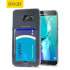Olixar FlexiShield Slot Samsung Galaxy S6 Edge Plus Gel Case - Clear 1