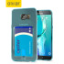 Olixar FlexiShield Slot Samsung Galaxy S6 Edge Plus Gel Case - Blue 1