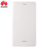 Official Huawei P8 Flip Cover Case - White 1