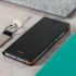 Offizielle Huawei P8 Flip Cover Tasche in Schwarz 1