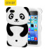 Funda silicona Olixar 3D Panda para iPhone 5S / 5 - Negro / Blanca 1