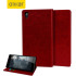 Olixar Leather-Style Sony Xperia Z5 Wallet Stand Case - Red 1