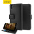 Olixar Sony Xperia Z5 Wallet Case Ledertasche in Schwarz 1