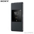 Official Sony Xperia Z5 Premium SCR46 Style Cover Window Case - Black 1