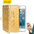 FlexiLoop iPhone 6S Gel Case with Finger Holder - Gold 1