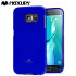 Mercury Goospery Jelly Samsung Galaxy S6 Edge Gel Case - Blue 1