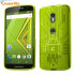 Cruzerlite Motorola Moto X Play Bugdroid Circuit Deksel - Grønn 1