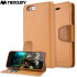 Mercury Sonata Diary iPhone 6S / 6 Premium Wallet Case - Camel 1