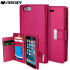 Mercury Rich Diary iPhone 6S / 6 Premium Plånboksfodral - Rosa 1