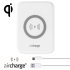 aircharge Slimline Qi Wireless Charging Pad - White 1