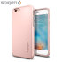 Funda iPhone 6S Plus / 6 Plus Spigen Thin Fit Hybrid - Rosa dorado 1
