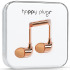 Happy Plugs In-Ear Earphones Deluxe Edition - Rose Gold 1