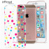 X-Fitted Dots iPhone 6S / 6 Case - Clear / Multicoloured 1